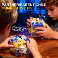 Ball bearing labyrinth cube 3D Magic Cube Toy Educational Plastic Maze Cube Engaging BrainTeaser Toy