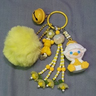 Bag Charm Juntai Dimo Duck Yellow