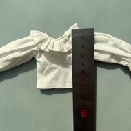 SIRENU Doll Princess Shirt, DIY Accessories Fashion Pocket Jeans Overalls Skirt, 7 Styles Kids Toys 