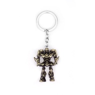 Ready Stock#欧美电影周边 Transformers Optimus Prime Hegemony Model Alloy Keychain Pendant Bag Pendant 0118