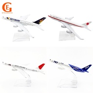 Japan Airlines JAL Boeing 747 Plane Model ANA B777 B787 Skymark Airlines Airbus 380 Diecast Alloy Aircraft Model 16CM