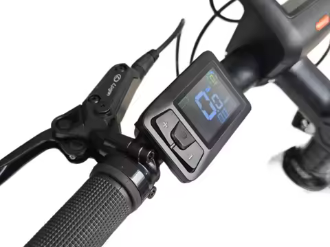 Electric Bike K01 UART P8 0-9 Display for Bafang Motor BBS0102 HD M300 M400 M620 UART Protocol