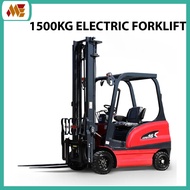 Electric Forklift 1.5 Tons Hydraulic Fully Electric Forklift 1500kg