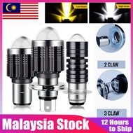 Dual color BA20D H4 LED Motorcycle Headlight Bulbs Hight Low beam Motorbike 3000K 6000K Scooter ATV 