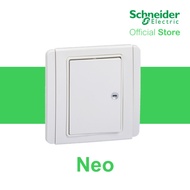 Schneider Electric Neo 1 Gang 1 Way Horizontal Press On/off Switch White (Autogate)