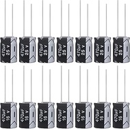 ALLECIN 470uF 25V 8x12mm Electrolytic Capacitor 470 UF MFD 25 Volt 0.32x0.47in Aluminum Capacitors (