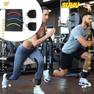 SUHU Cable Ankle Straps, Double D-Ring Strength Training Ankle Cuffs, Portable Sport Safety Safety A