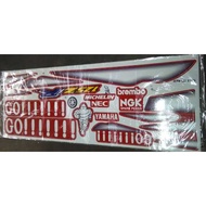 STICKER BODY YAMAHA 125ZR(7) RED RACING MALL