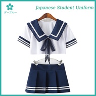 Japanese School Student Uniform Stewardess Cosplay Uniform Girl Suit