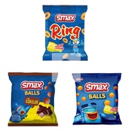 Smax Extrudad Corn Snack Ring Cheese, Cheese Ball, Chocolate 40 Grams