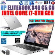 HP EliteBook 840 G6 intel core i5-/ i7 (8Th Gen) 32GB RAM 512GB SSD 14-inch FHD SCREEN WINDOWS 11 PR