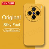 For VivoX200 Pro Case YIYONG Silky Feel Liquid Silicone Soft Cover For VIVO X200 Ultra X100 X300 Pro