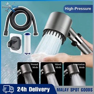 4 IN 1 High Pressure Shower Head With Filter Massagable 3 Mode Adjustable Removable Handheld Water S