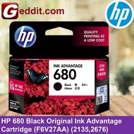 HP 680 Black / Colour Original Ink Advantage Cartridge (F6V27AA / F6V26AA) (21352676)