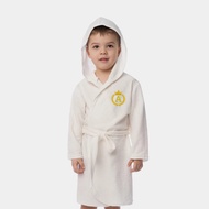 Handuk Kimono Anak Bordir Inisial Huruf Alfabet A-Z Kids Bathrobe Towel