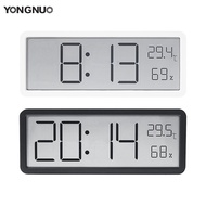 Digital Alarm Clock LCD Display Multifunctional Temperature Humidity Alarm Clock Ultra Thin Electronic Clock