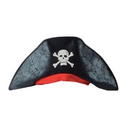 Premium Quality Pirate Hat Fancy Dress Accessory Pirate Hat for Adult Tricorn Hat for Pirate Explore