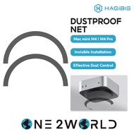HAGIBIS MC4F Dustproof Net for Mac mini M4 / M4 Pro Invisible Installation 0.5mm (2pcs) + 0.8mm (2pc