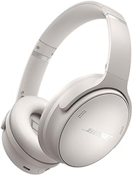 Bose QuietComfort Wireless Noise Cancelling Headphones, Bluetooth Over Ear Headphones with Up To 24 Hours of Battery Life, White Smoke