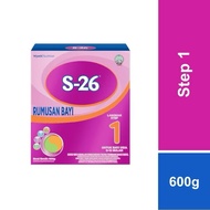 Wyeth S-26 Baby Rumusan Bayi Step 1 (0-12 Months) 600g