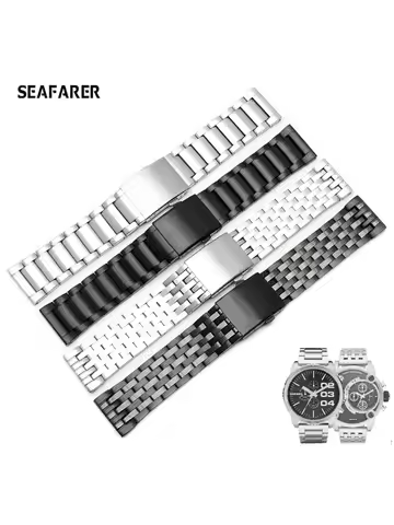Fit diesel DZ4316 DZ7395 DZ7305 DZ7330 4358 watch 24mm 26mm 28mm 30mm hight quality duty stainless s