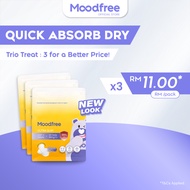 [Bundle of 3] Moodfree Day Use Sanitary Pad | Women Period Pad | Tuala Wanita | 卫生棉