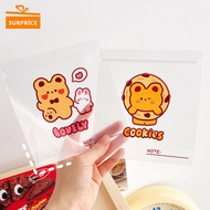 Surprise Cute Animal Zipper Pouch Clip / Cute Note File Storage