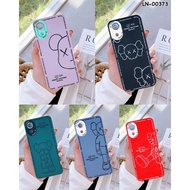 PBA Case rubber premium macaron motif KAWS for REALME 5/5i, c20, c21y, c31