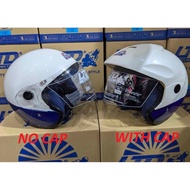 LTD SPORTS 2 TONE HELMET (PEARL/ BLUE)- NO CAP /WITH CAP
