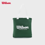 กระเป๋าเป้สะพายหลังแบบสะพายไหล่ข้างเดียว Wilson Classic Embroidery Logo ความจุขนาดใหญ่ กระเป๋าใส่รอง