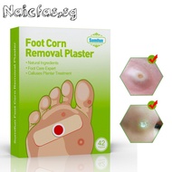 42pcs Feet Corn Pad Feet Callus Chicken Eye  Sticker for Relieving Pain