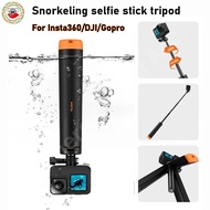 Buoyancy bar Diving Extendable Underwater Selfie Stick Tripod For Insta360 Ace Pro 2/DJI OSMO 360