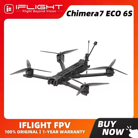 iFlight Chimera7 ECO Analog 6S FPV Long Range Drone with XING-E 2809 motor BLITZ Whoop 5.8G 1.6W 2.5