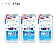 朝日 Asahi - MINTIA 即瞬清涼糖 - 可爾必思味 (30粒) 22g x 3(平行進口)