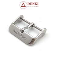 (Order according to lock size) MOVADO Stainless Steel Metal Buckle Size 16mm 18mm 20mm 22mm