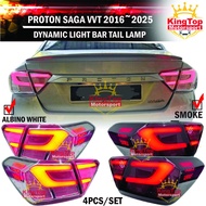 NEW VERSION 3 Proton Saga VVT 2016-2025 C Design Dynamic Tail Lamp Version 3 (Albino White/Smoke)