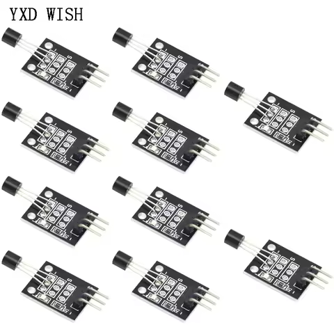 10-30pcs KY-001 3 Pin DS18B20 Temperature Measurement Sensor Module For Arduino KY001 Temperature Se