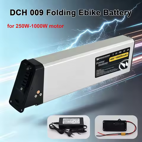 48V 16Ah Replacement Batteries for DCH-009 New Engwe EP-2 Pro Engine Pro Upgraded Version for MATE X