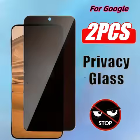 2Pcs Anti- Spy Screen Protectors For Google Pixel 9 8 7 6 Pro 5a 6a 7a 8a 9a Tempered Glass For Goog