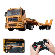 รถพ่วงเทรลเลอร์บังคับ Ao Hai 3830 1:20 Flatbed Trailer Truck 5CH 2.4Ghz