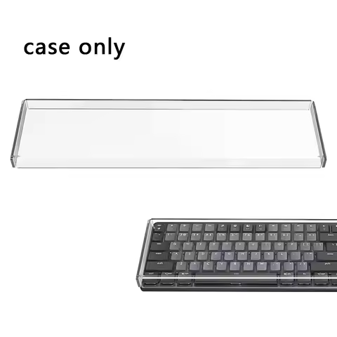 Geekria Full Size Acrylic Keyboard Dust Cover for 104 Keys Mechanical Keyboard, Compatible with Logi