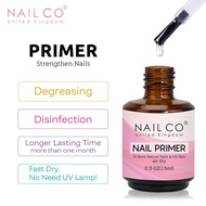 NialCo Nail-Primer Prep Dehydrator Polish Gel Nail Fast Air Dry Nail Art Acrylic No-acid Tips Manicure Primer Soak Off Gel New