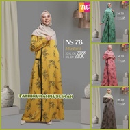 SALE!! PROMO!! GAMIS NIBRAS TERBARU/GAMIS NIBRAS NS 073/NIBRAS NS