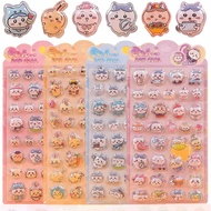 Kids 3D Puffy Stickers Set (4 Sheets) | Cute Raised Stickers | Kawaii Reward Stickers for Planner, D