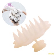 Lidu12 Hair Scrubber Brush with Soft Flexible Bristles Women Pet Scrubber