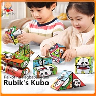 Rokibaby Rubik's Cube Folding Rubik's Cube 3D Panda Versatile 3D Panda Magic Cube Stress Relief