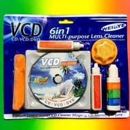 Vcd CLEANER DVD CLEANER 6 IN 1 Multifunction Optical CD PLAYER LENS CLEANER
