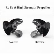 Rc Boat High Speed 3 Blades Propellers High Strength Positive &amp; Reverse Propeller For 3mm Shaft Fit 3mm Drive Dog Rc Boat