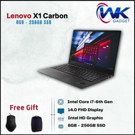 Lenovo X1 Carbon 5th Gen | intel core i7-6th Gen | 8GB - 256GB SSD | 14.0 FHD Display | Win 10