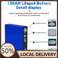 New 120AH Lifepo4 Battery 3.2V CATL Lithium Ion Battery Rechargeable Solar Battery Pack With Screws 